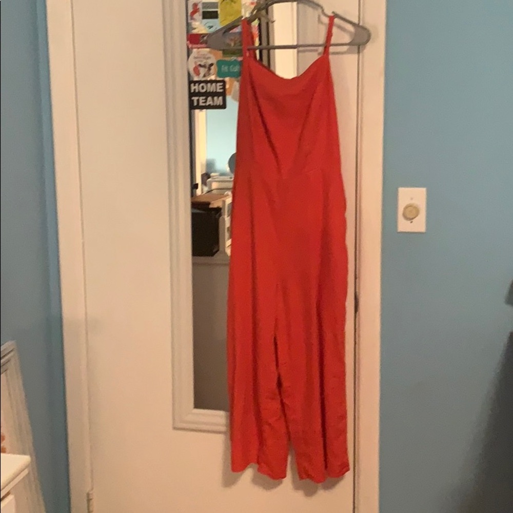 Orange Old Navy jumpsuit